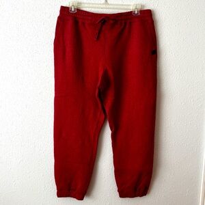 Lunya Lahgo Men's Sweatpants Joggers Red Size Large NWOT